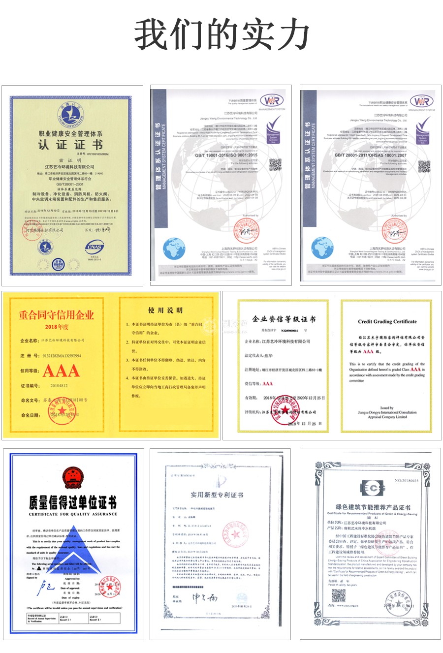 榮譽資質(zhì)實力